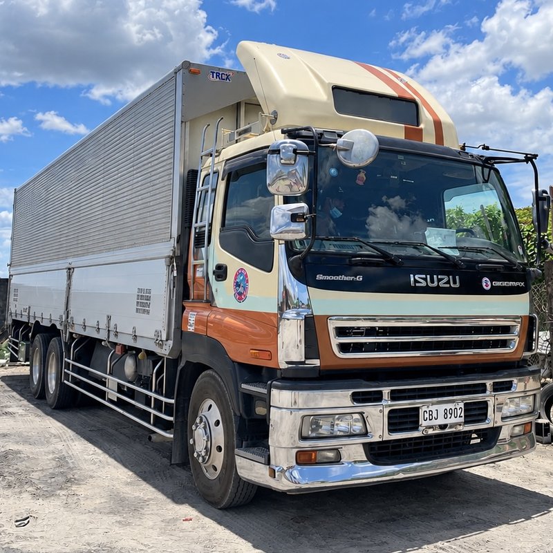 Megatransport 10-wheeler wing van